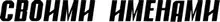 Газета "Своими Именами" №3 от 14.01.2014