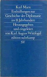 Разоблачения дипломатической истории XVIII века